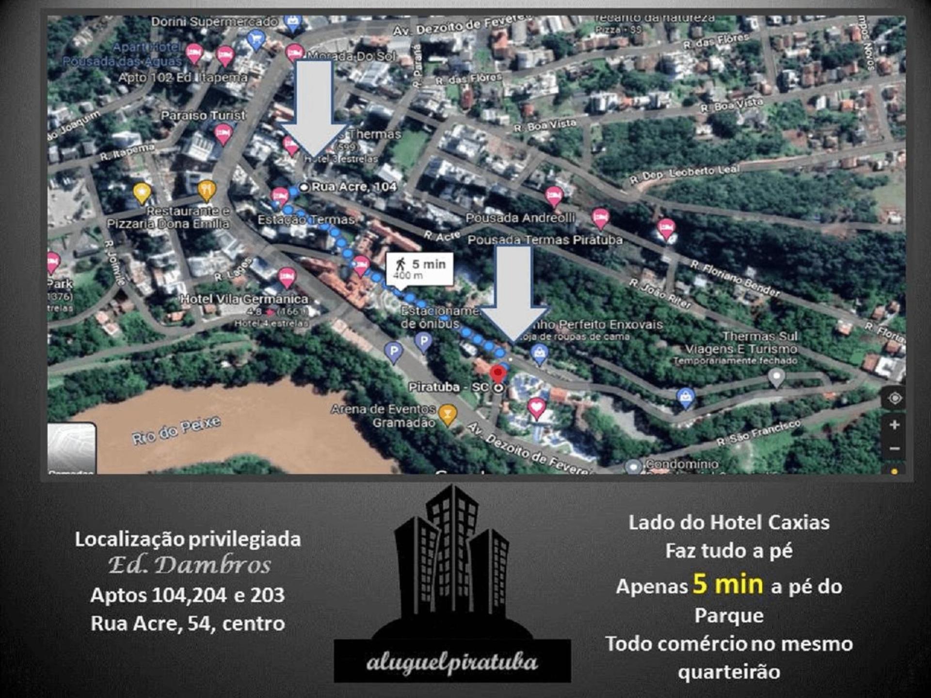 Aconchegante Apto 104 Fica 5 Min Do Parque Termal Piratuba Exterior foto